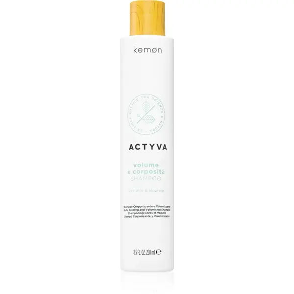 Kemon Group Actyva Volume e Corposità șampon cu efect de volum pentru părul fin fara silicon 250 ml