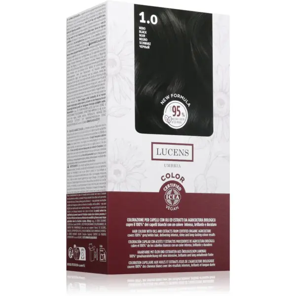 Kemon Group Umbria culoare par culoare 1.0 Nero 50 ml