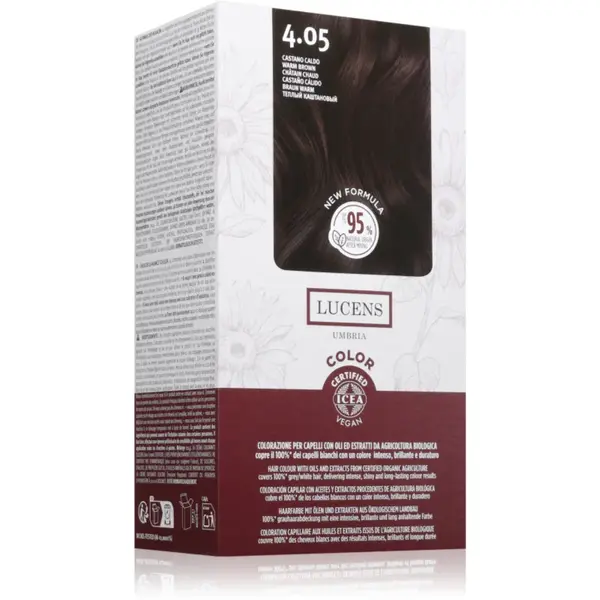 Kemon Group Umbria culoare par culoare 4.05 Castano Caldo 50 ml