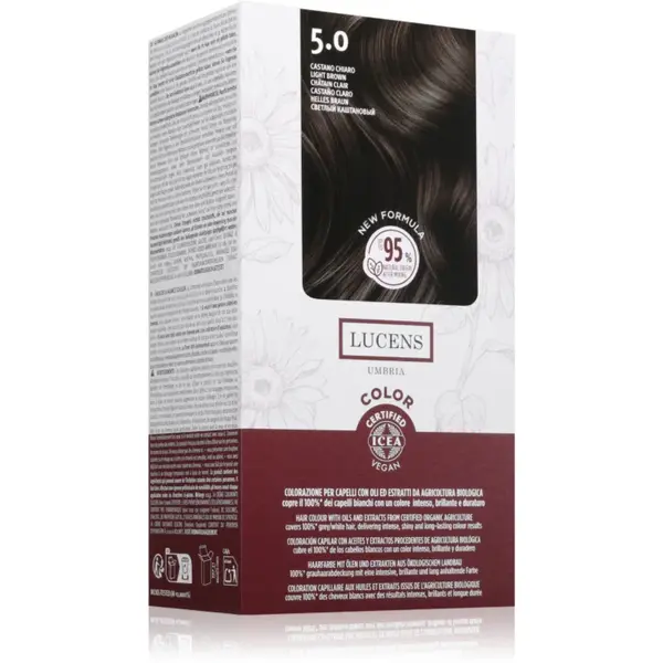 Kemon Group Umbria culoare par culoare 5.0 Castano Chiaro 50 ml