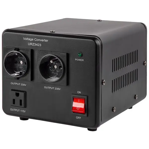 Kemot Convertor de tensiune KEMOT URZ3423, unda sinusoidala, 1600 W, 2000 VA, 230 V, Negru