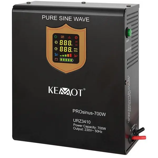 Kemot UPS Centrale Termice Kemot URZ3410, Sinus Pur, 1000VA, 700W, 12V, Negru