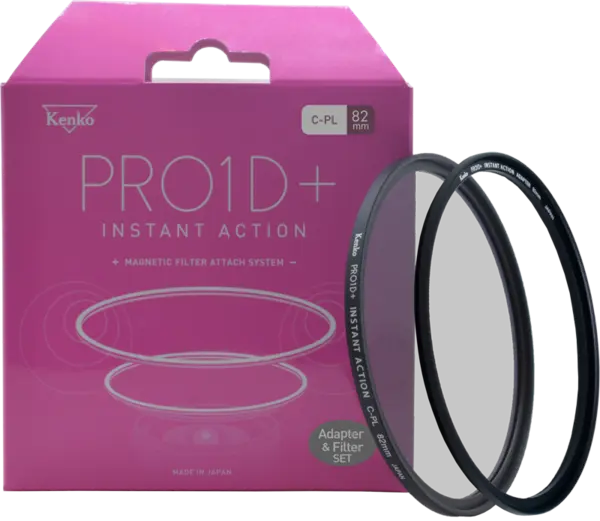 Kenko PRO1D+ INSTANT ACTION C-PL SET 49mm, Filtru de polarizare