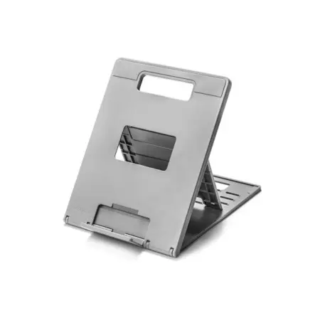 Kensington Suport ergonomic Kensington SmartFit® Easy Riser™ Go model K50421EU pentru laptop 14Kensington SmartFit Easy Riser Go. Tipul de produs: Stand laptop, Culoarea produsului: Gri, Compatibilitate dimensiune maxima ecran notebook: 35,6 cm (14). Gre
