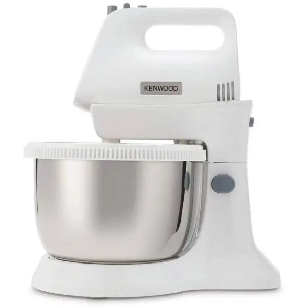 Kenwood Mixer cu bol Kenwood Chefette Lite HMP34.A0WH, 450W, 3,4L bol, 6 viteze, Alb