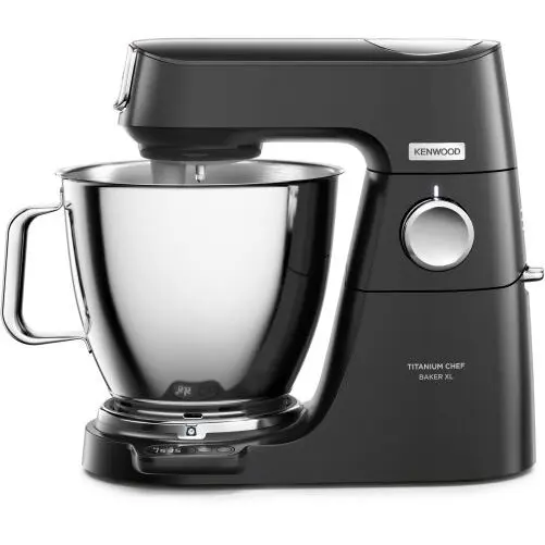 Kenwood Robot de bucatarie planetar KENWOOD Titanium Chef Baker XL KVL85.004BK - 0W20011466, 1200W, 2 vase (7l/5l), Cantar integrat, negru