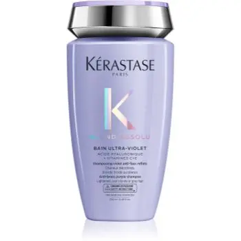 Kérastase Blond Absolu Bain Ultra-Violet șampon de baie pentru păr în nuanțe reci de blond, decolorat sau șuvițat