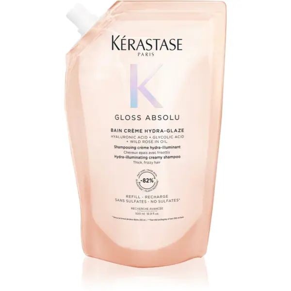 Kérastase Gloss Absolu șampon de baie pentru un par stralucitor si catifelat Refill 500 ml