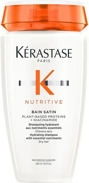 Kérastase Nutritive Șampon hidratant pentru păr uscat Bain Satin, 250 ml