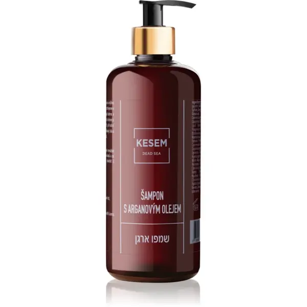 KESEM Argan Shampoo with Dead Sea Minerals sampon cu argan cu minerale din Marea Moartă 500 ml