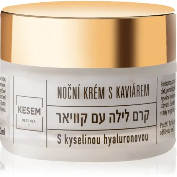 KESEM Night Cream with Caviar and Hyaluronic Acid crema de noapte cu caviar și acid hialuronic 50 ml