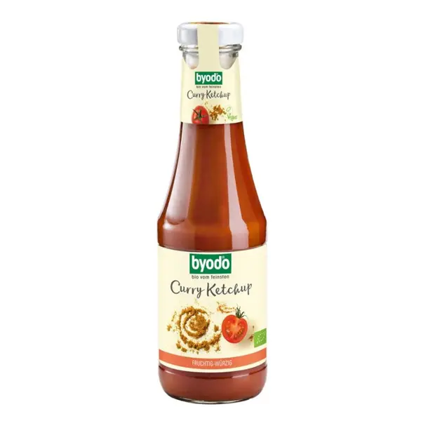 Ketchup curry fara gluten, eco - 500 ml