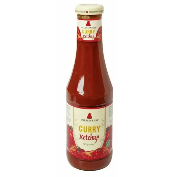 Ketchup curry fara gluten, eco - 500 ml