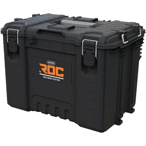 Keter Cutie pentru scule Keter ROC Pro Gear 2.0 XL 256980, volum 57.5 litri, 571 x 380 x 410 mm, din plastic, Negru