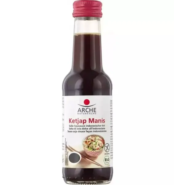 Ketjap Manis sos de soia dulce indonezian fara gluten, eco - 155 ml