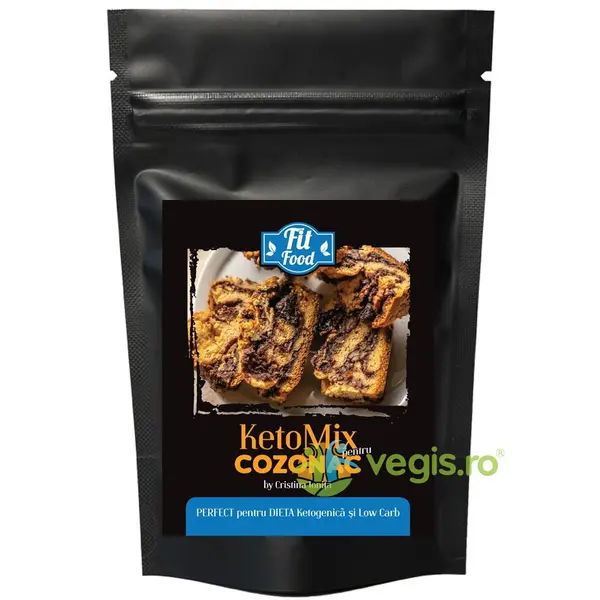 KetoMix pentru Cozonac fara Zahar Adaugat, Low Carb 400g
