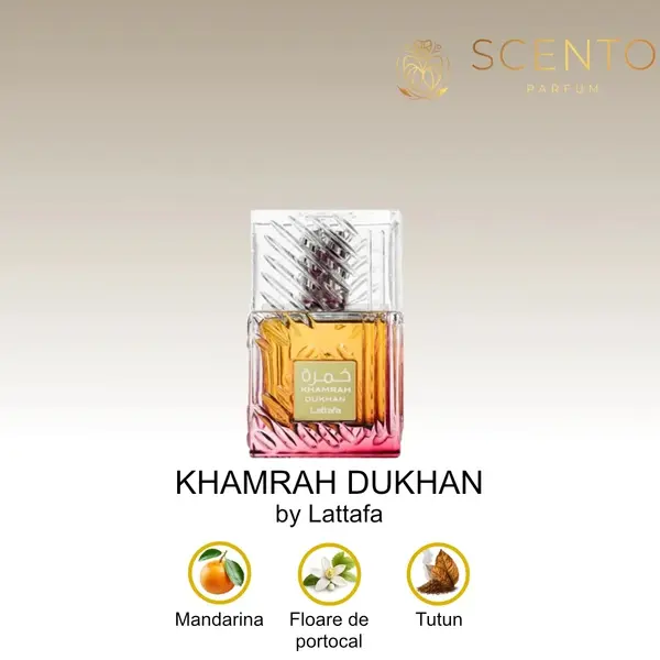 Khamrah Dukhan Lattafa 100 ml, unisex - Original Dubai