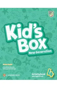Kid's Box New Generation Level 4 Activity Book with Digital Pack British English - Caroline Nixon