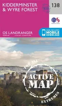 Kidderminster & Wyre Forest. February 2016 ed, Sheet Map/Ordnance Survey