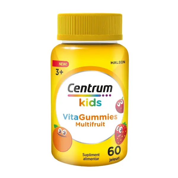 Kids VitaGummies Multifruct, 60 jeleuri, Centrum