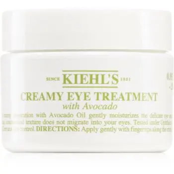 Kiehl's Avocado Creamy Eye Treatment crema intensiv hidratanta pentru zona ochilor cu avocado