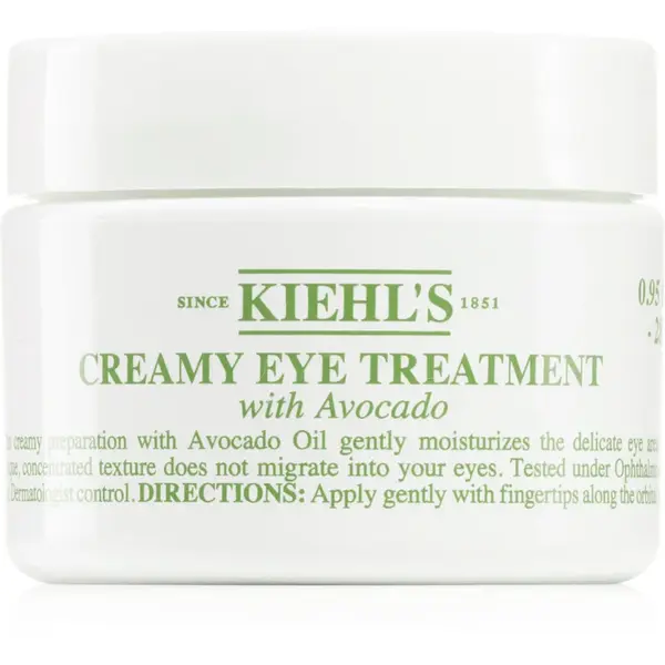Kiehl's Avocado Creamy Eye Treatment crema intensiv hidratanta pentru zona ochilor cu avocado 14 ml