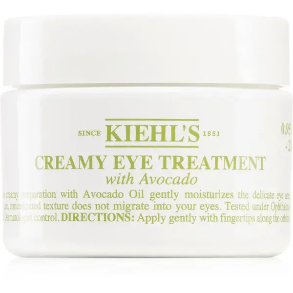 Kiehl's Avocado Creamy Eye Treatment crema intensiv hidratanta pentru zona ochilor cu avocado 28 ml