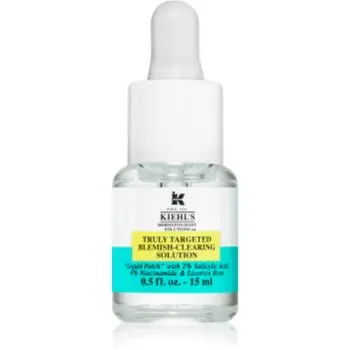 Kiehl's Dermatologist Solutions Truly Targeted Blemish-Clearing Solution ser pentru ten acneic