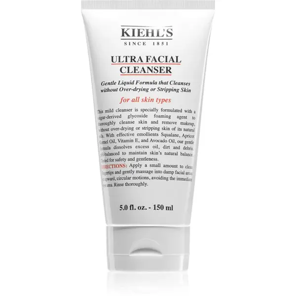 Kiehl's Ultra Facial Cleanser gel de curățare blând pentru toate tipurile de ten 150 ml