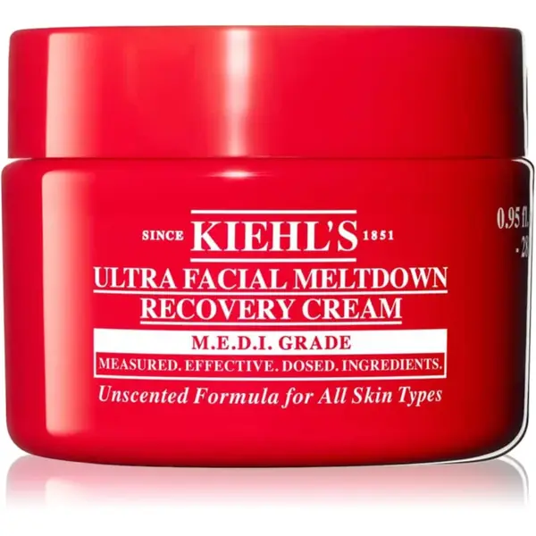Kiehl's Ultra Facial Meltdown Recovery Cream cremă regeneratoare ușoară 28 ml