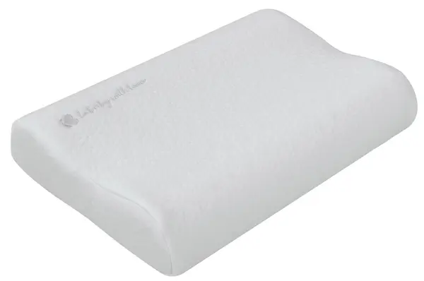 KikkaBoo pernă ergonomică ventilată din spumă cu memorie KikkaBoo - Airknit, gri