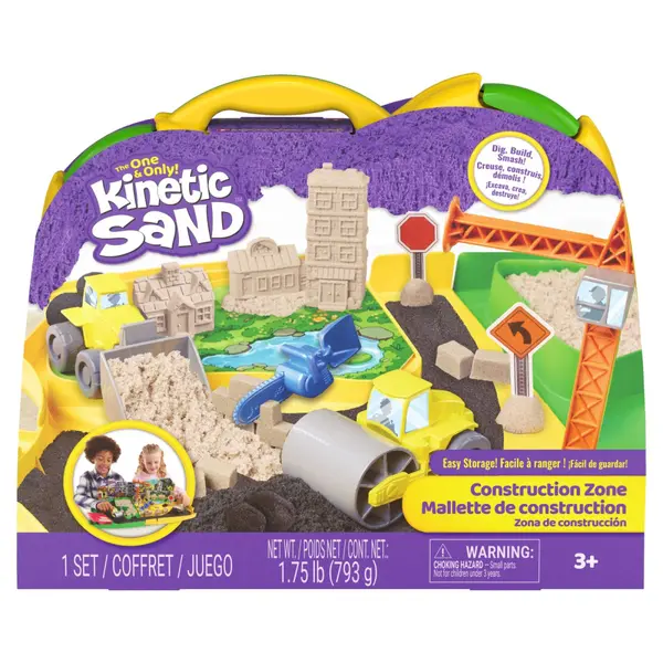 KINETIC SAND SET ZONA DE CONSTRUCTII