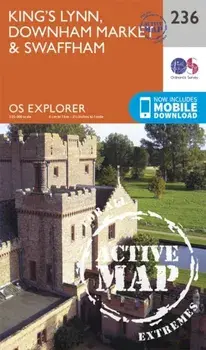 King's Lynn, Downham Market and Swaffham. September 2015 ed, Sheet Map/Ordnance Survey