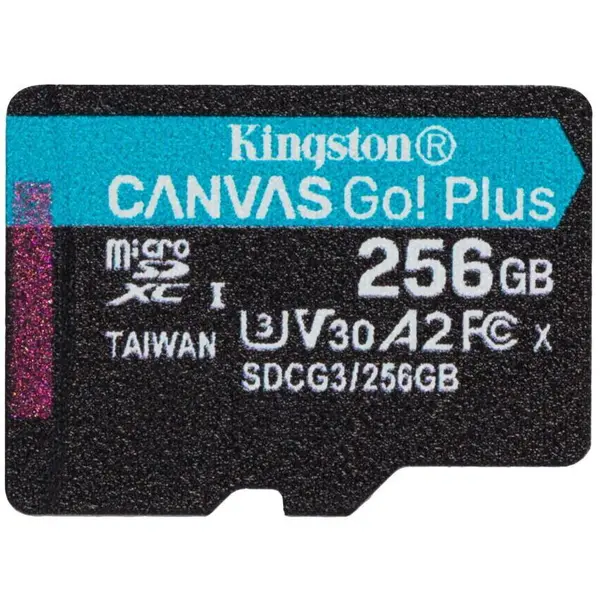 Kingston Card de memorie KINGSTON SDCG4/256 GB, microSDXC + Adaptor SD