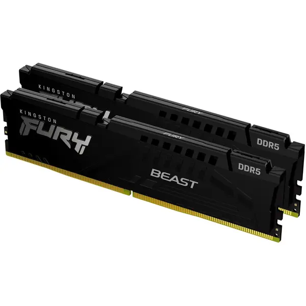 Kingston Kit Memorie Kingston FURY Beast XMP/EXPO, 64GB, DDR5-5600 MHz, CL40, Dual Channel