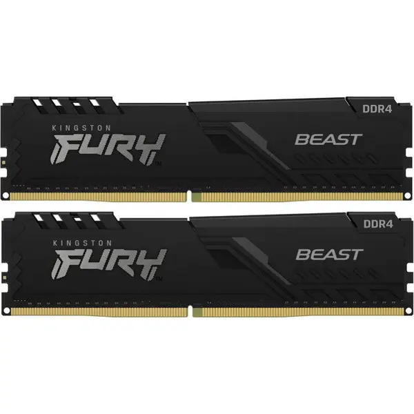 Kingston Memorie Kingston FURY Beast 64GB DDR4 3200MHz CL16 Dual Channel Kit