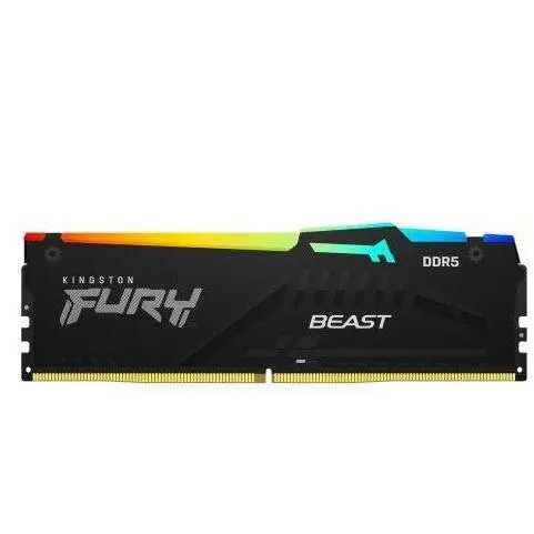 Kingston Memorie Kingston FURY Beast RGB, 16GB DDR5, 5600MHz, CL36