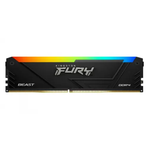 Kingston Memorie Kingston Fury Beast RGB Intel XMP 2.0, 32GB, DDR4-3600, CL18