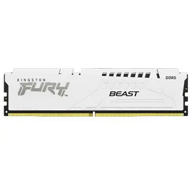 Kingston Memorie Kingston FURY Beast White 32GB DDR5, EXPO, 5600MT/s, CL36