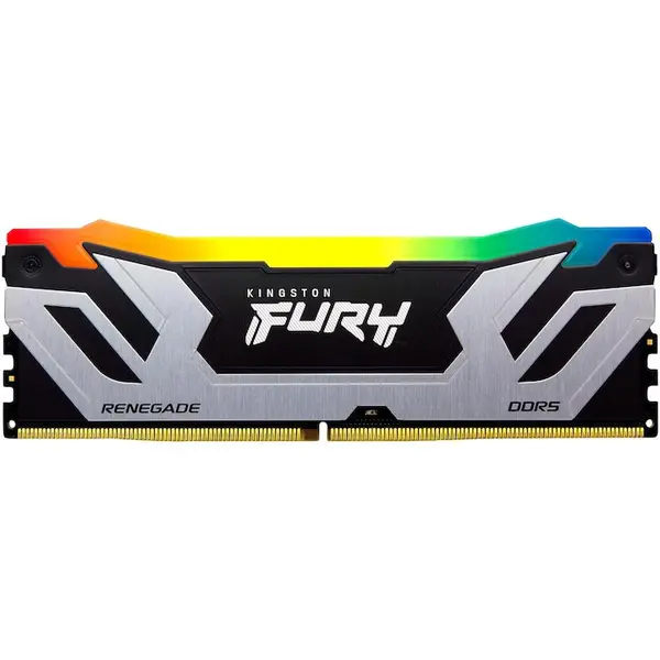 Kingston Memorie RAM Kingston FURY RENEGADE, Tip DDR5, Capacitate 24GB, 8400MT/s, CL40, CUDIMM, RGB