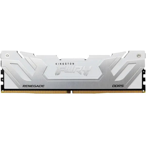 Kingston Memorie RAM Kingston FURY Renegade, Tip DDR5, Capacitate 24GB, 8400MT/s, CL40, CUDIMM, Alb-argintiu