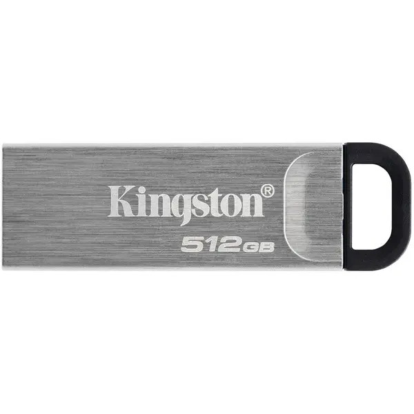 Kingston Memorie USB Kingston, 512 GB, USB 3.2, Argintiu