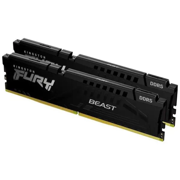 Kingston Memorii Ram, Kingston FURY Beast Black EXPO, 64GB 6000MT/s, negru