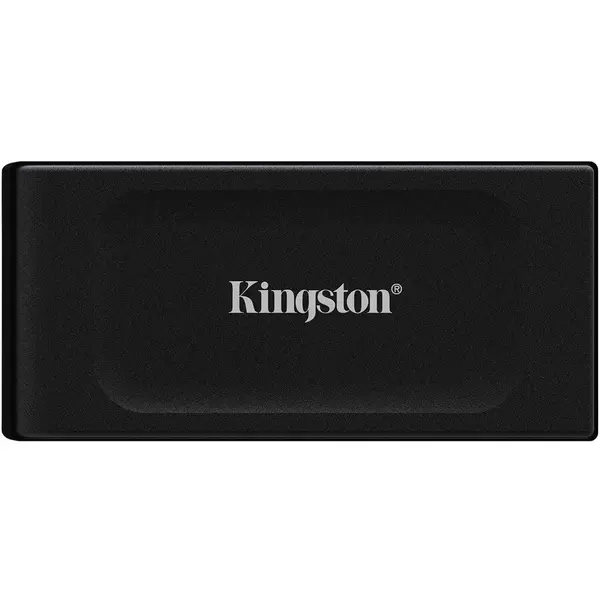 Kingston SSD extern portabil Kingston XS1000, 2TB, USB 3.2, Negru