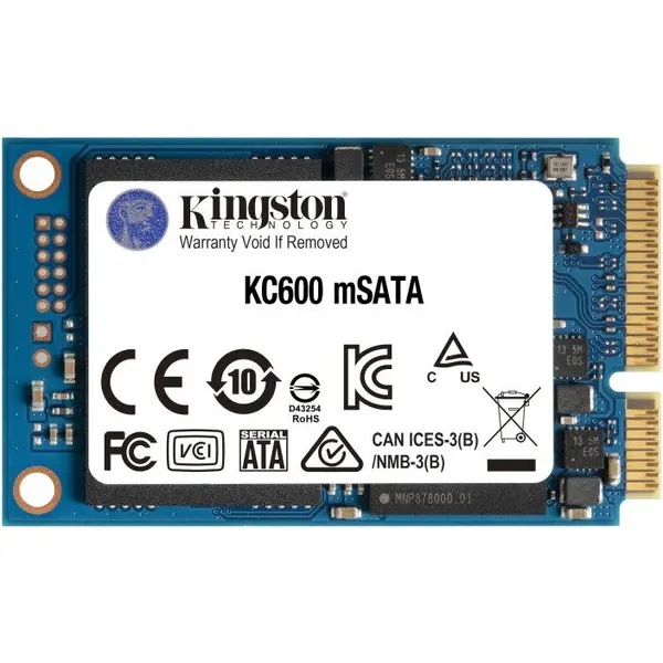 Kingston SSD Kingston KC600 1TB SATA-III mSATA