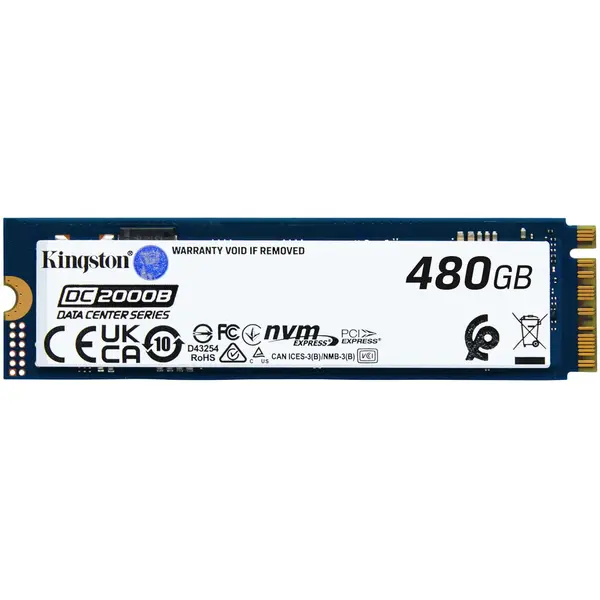 Kingston SSD Server Kingston DC2000B 480GB PCI Express 4.0 x4, M.2