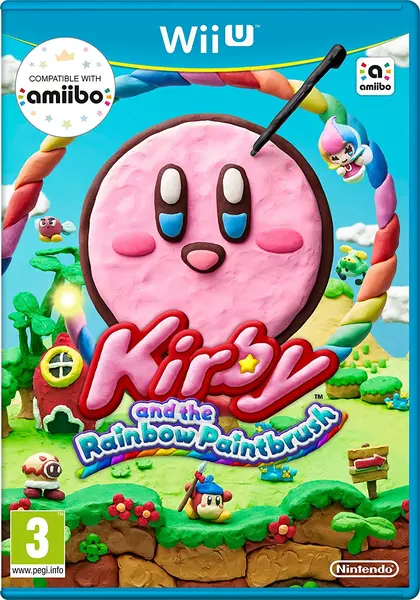 Kirby and the Rainbow Paintbrush Нинтендо Wii-U
