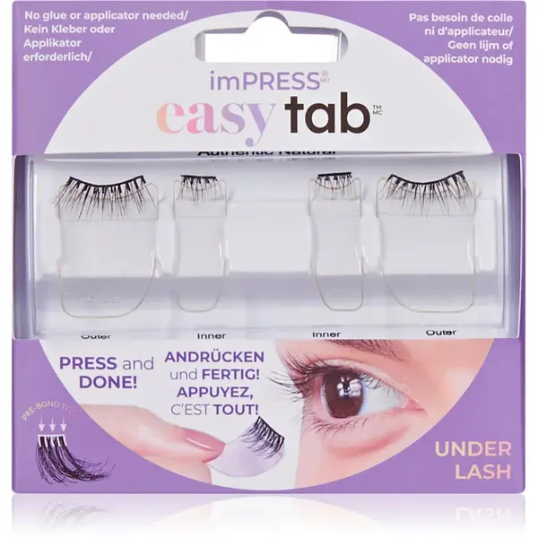 KISS imPRESS easy tab gene false smocuri autoadezive 4 buc