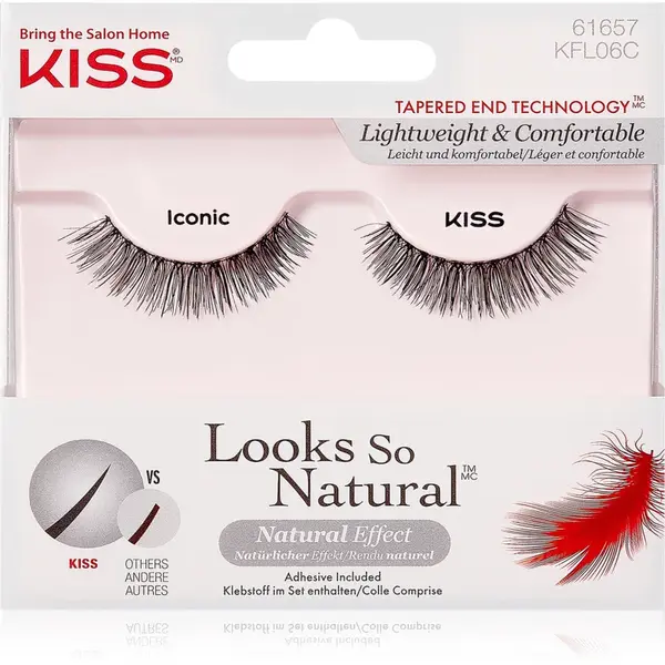 KISS Look So Natural gene false Iconic 1 pereche