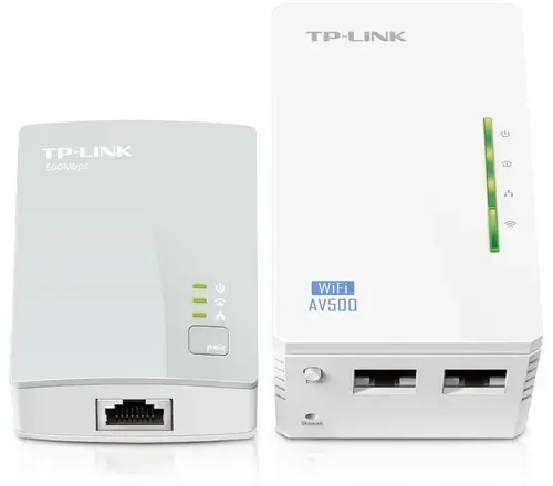 Kit 2 adaptoare Powerline Extender WiFi TP-LINK TL-WPA4220KIT
